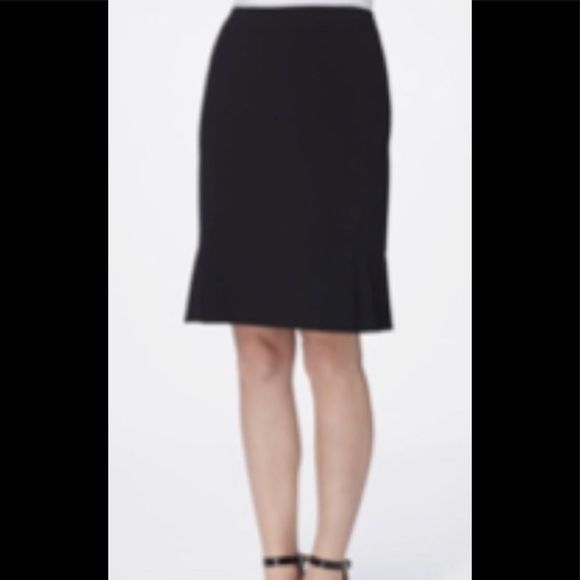 Tahari Arthur Levine Womens Skirt, Black Pencil Lined Straight Career in… - Picture 2 of 11